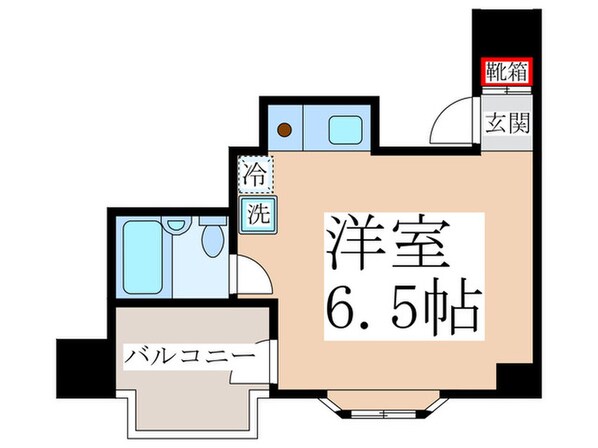 ラ・ク－ル木場(506)の物件間取画像